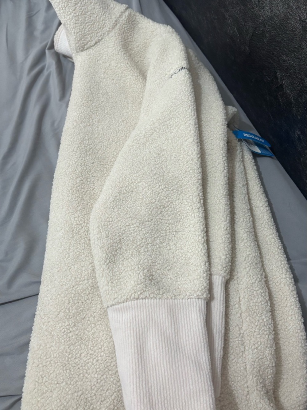 Cream Sherpa Jacket